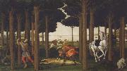 Sandro Botticelli rNovella di Nastagio degli Onesti oil painting picture wholesale
